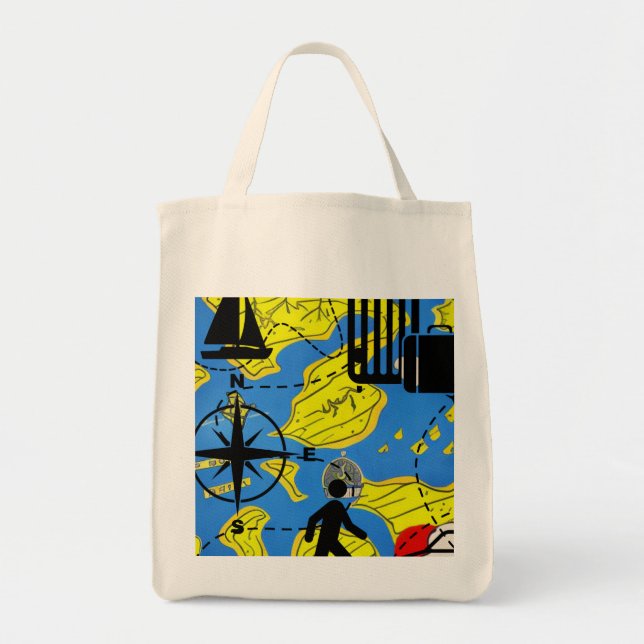 World Traveller Tote Bag (Front)
