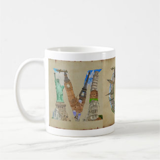 World-travelling Mum Mug:  Coffee Mug