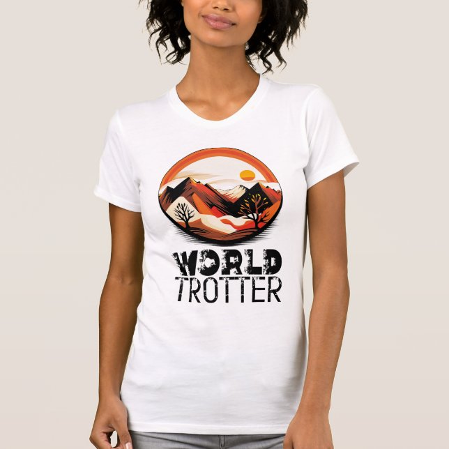 World Trotter - Horizon Adventure T-Shirt (Front)