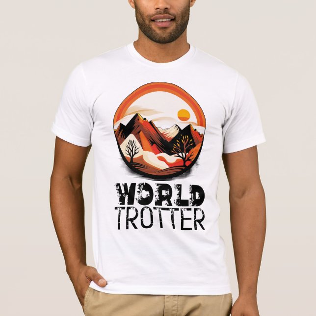 World Trotter - Horizon Adventure T-Shirt (Front)