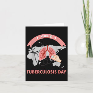 World Tuberculosis Day Funny Health Awareness Day Card