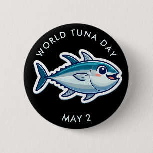 World Tuna Day Button