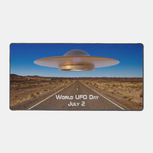 World UFO Day Desk Mat