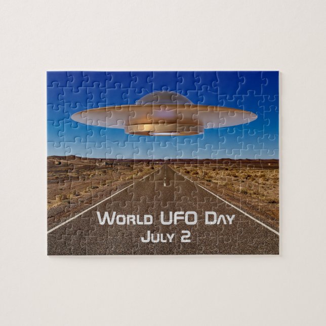 World UFO Day Jigsaw Puzzle (Horizontal)
