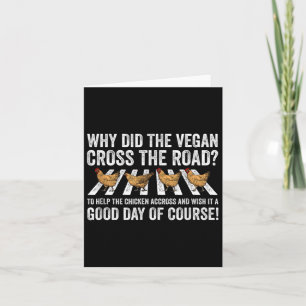 World Vegan Day Chicken Vegetable Plant Based I Ea Card
