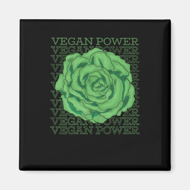 world vegan day-happy world vegan day-the future i magnet (Front)