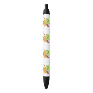 World Vegetarian Day Minimalist Cute     Black Ink Pen