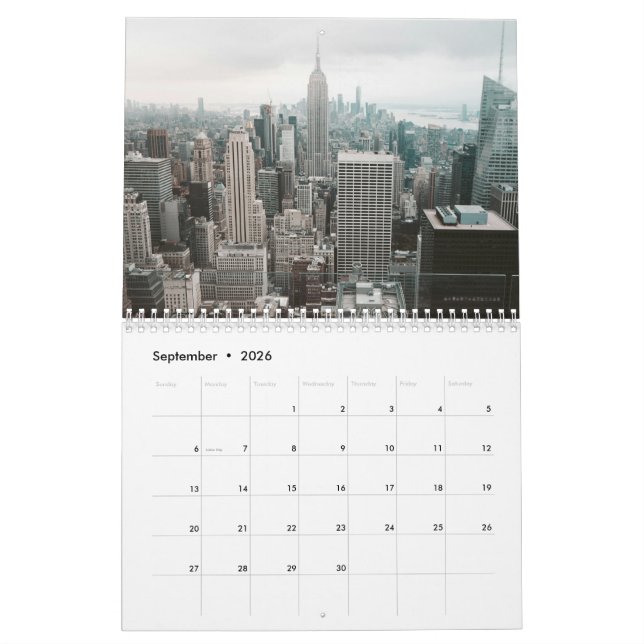 World Wanderlust: A Year of Exploration Calendar (Sep 2026)