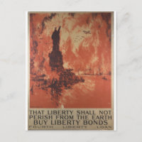World War 1 Liberty Bonds Advertisement 1918