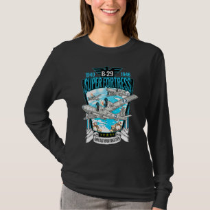 World War 2 Aircraft Wwii B 29 Superfortress Bombe T-Shirt