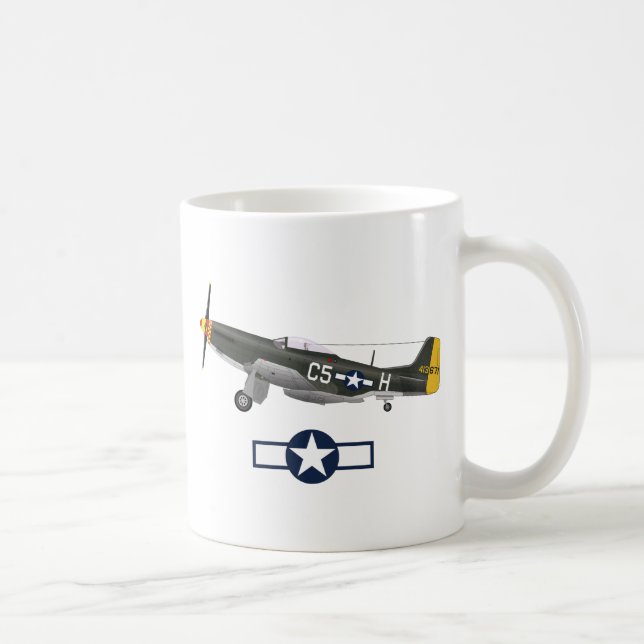 World War 2 American Aeroplanes Coffee Mug (Right)