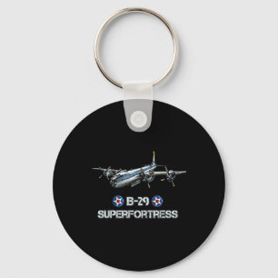 World War 2 American Aircraft Wwii B-29 Superfortr Key Ring