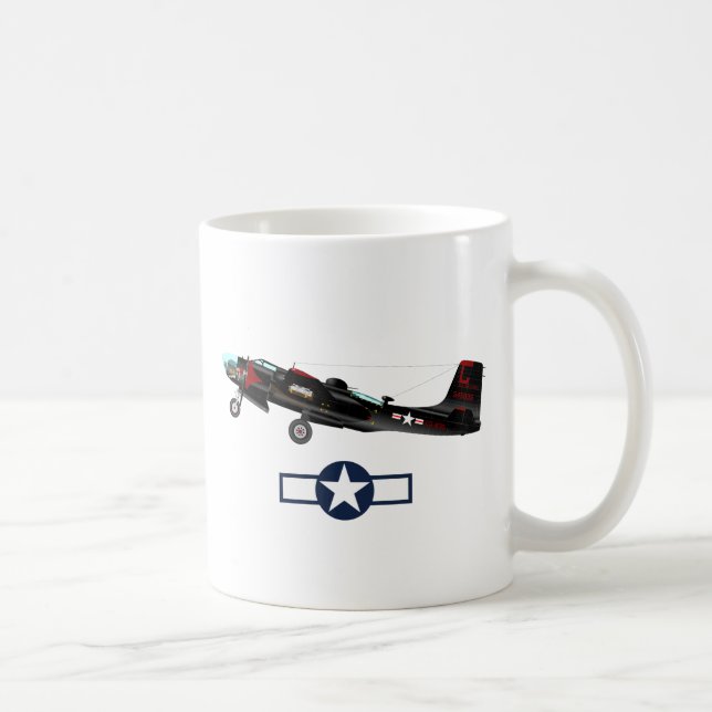 World War 2 American Airplanes Coffee Mug (Right)