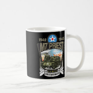 World War 2 American Tank Artillery M7 Priest  Coffee Mug
