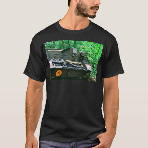 World War 2 Armoured Vehicle In A Forest. T-Shirt