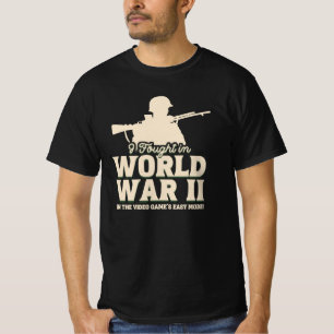 World War 2 Gamer - Funny Quote T-Shirt