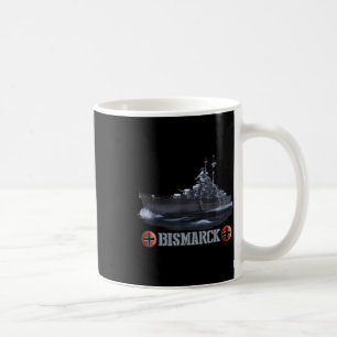 World War 2 German Battleship Bismarck Coffee Mug