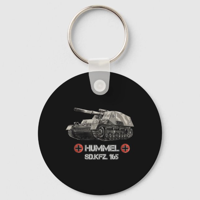 World War 2 German Self Propelled Artillery Hummel Key Ring (Front)