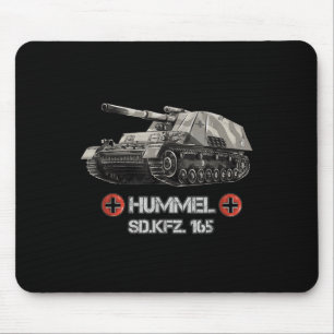 World War 2 German Self Propelled Artillery Hummel Mouse Pad