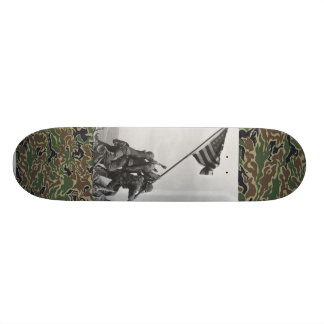 world war 2 Iwo Jima marines skate deck