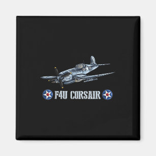 World War 2 Military Fighter Aircraft Wwii F4u Cor Magnet