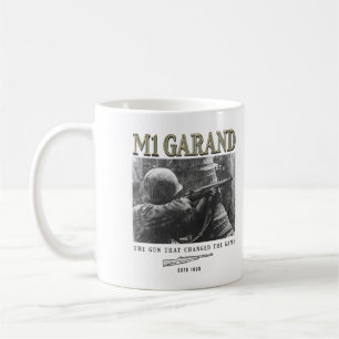World War 2 Weapon M1 Garand Rifle Coffee Mug