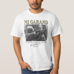 World War 2 Weapon M1 Garand Rifle T-Shirt