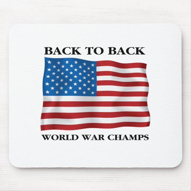 World War Champs Mouse Pad (Front)