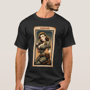 world war girl vintage style T-Shirt