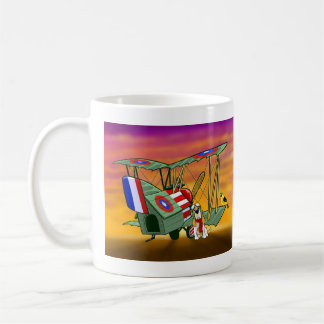 World War I flying ace mug