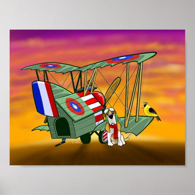 World War I Flying Ace poster (Front)