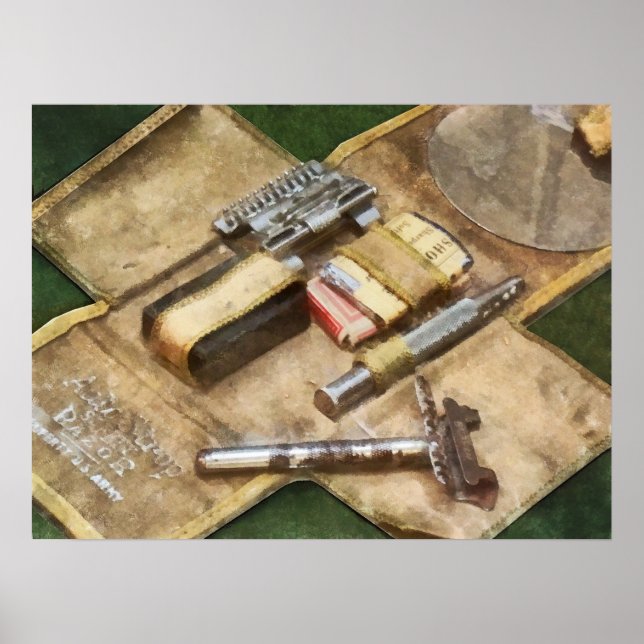 World War I Shaving Kit Poster (Front)