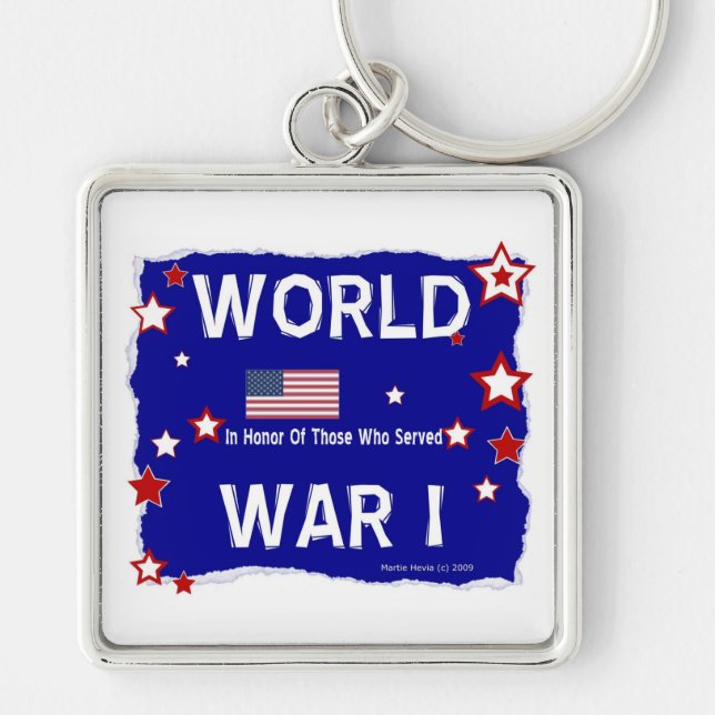 World War I Vets - In Honour Key Ring (Front)