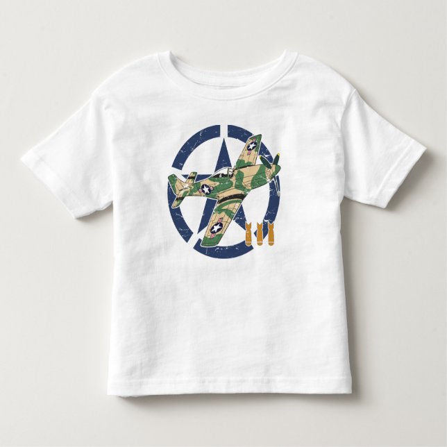 WORLD WAR II AIRCRAFT TODDLER T-Shirt (Front)