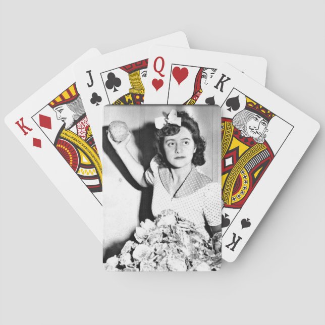 World War II Effort: The Homefront Playing Cards (Back)