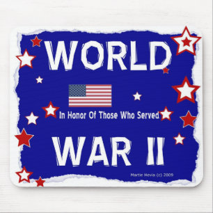 World War II - In Honour - Mousepad