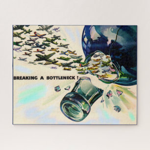 World War II military aviation breaking bottleneck Jigsaw Puzzle