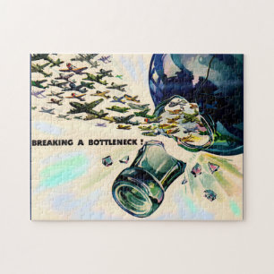 World War II military aviation breaking bottleneck Jigsaw Puzzle