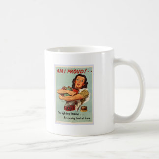 World War II Poster - AM I PROUD! Coffee Mug