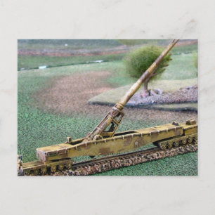 World War II Railway gun, Anzio Annie A Postcard