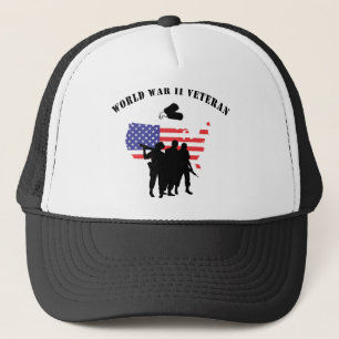 World War II Veteran Trucker Hat