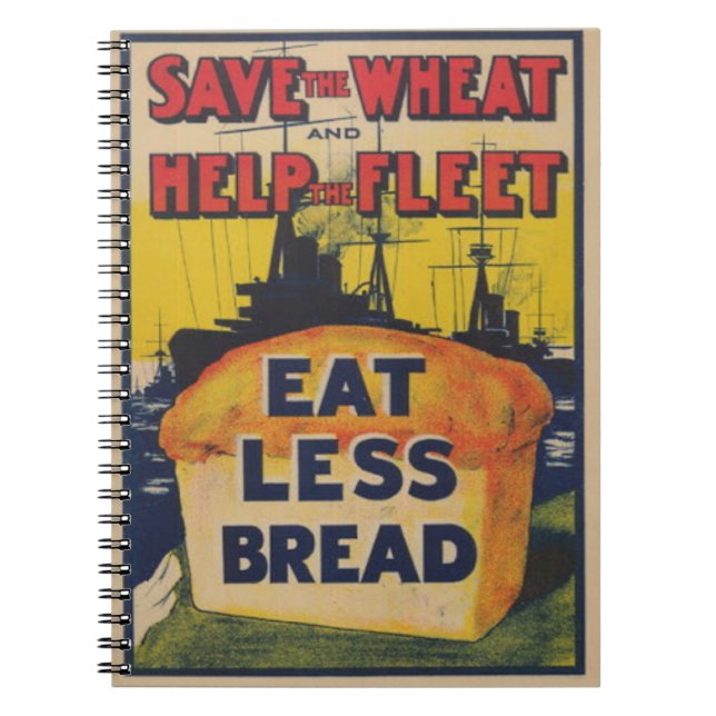 World War l propaganda artwork Notebook (Front)