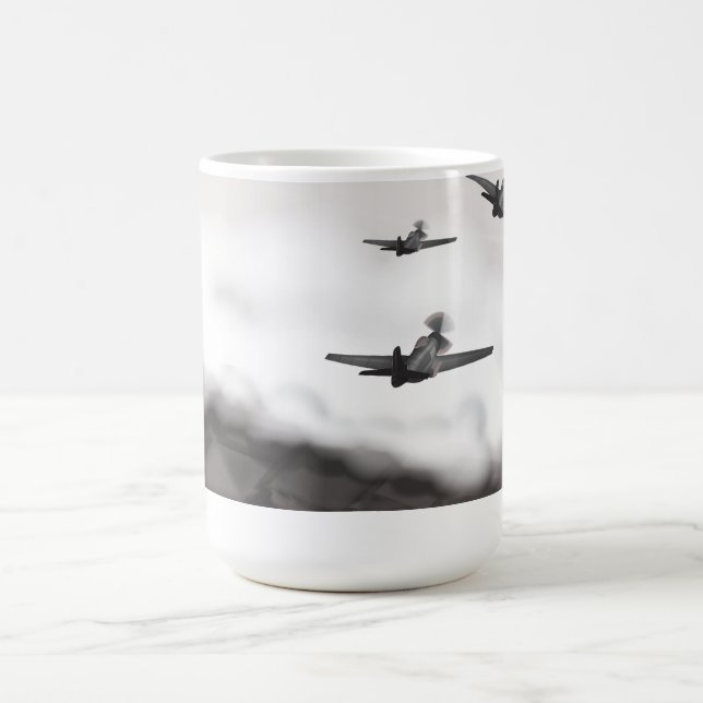 World War Two Aeroplanes Coffee Mug (Center)
