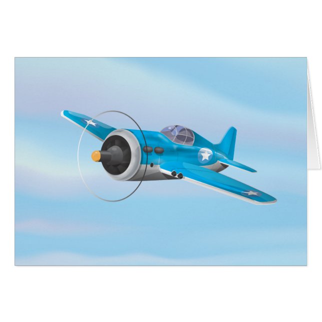 World War Two Fighter Aircraft (Front Horizontal)