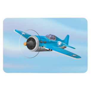 World War Two Fighter Aircraft Magnet