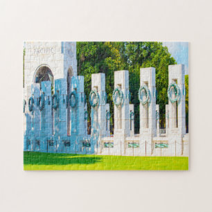 World War Two Memorial Washington Jigsaw Puzzle