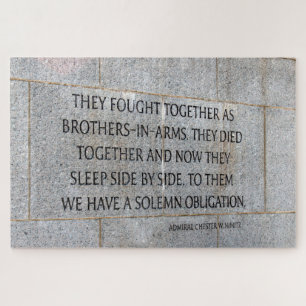World War Two Veterans Memorial Jigsaw Puzzle