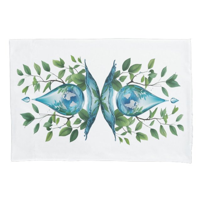 World Water Day Pillowcase (Front)
