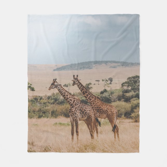 WORLD WILDLIFE DAY FLEECE BLANKET (Front)