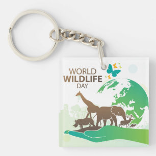 World Wildlife Day Key Ring